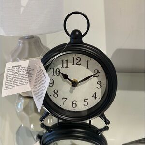 Modern Black Clock NWT